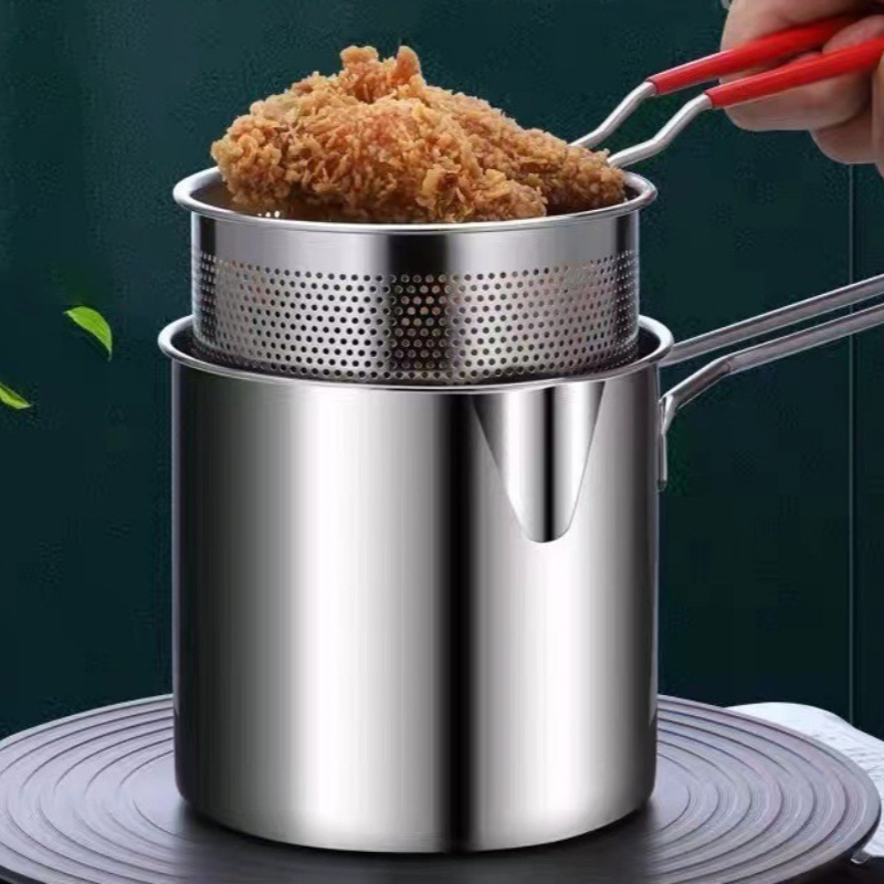 Kitchen Appliances Cooking - 304 Paslanmaz Çelik Fritöz Kızartma Sepeti