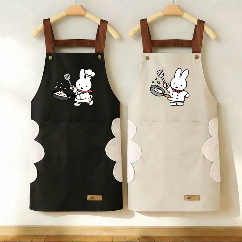 Kitchen Appliances Restaurant - Yeni Karikatür Miffy Tavşan Önlük Su