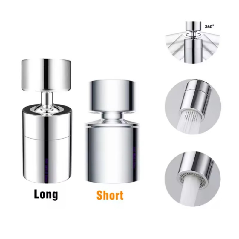 Kitchen Appliances Electronics - Çift Fonksiyonlu Anti-sıçrama Kabarcıklaştırıcı Mutfak Musluk