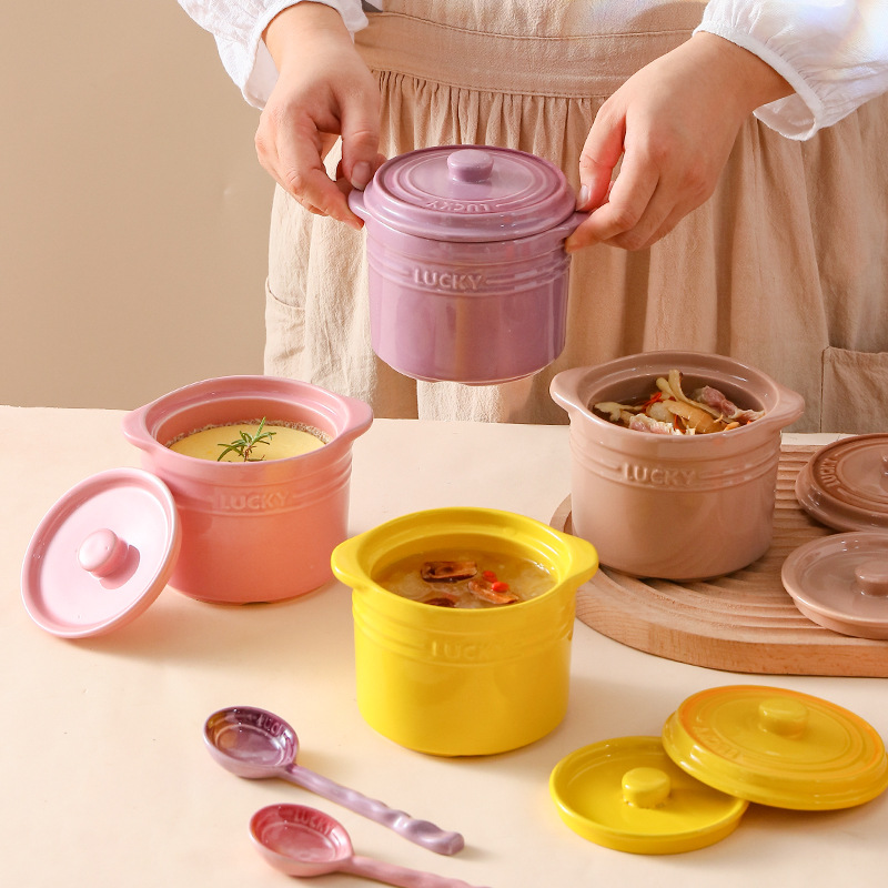 Çift Kapaklı Seramik Kase, Kuş - Kitchen Appliances Cooking incelemesi ve fiyatı